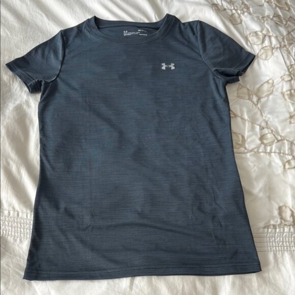 Under Armour Dark Gray Performance Tee - Picture 1 of 2